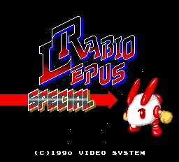 Rabio Lepus Special Title Screen